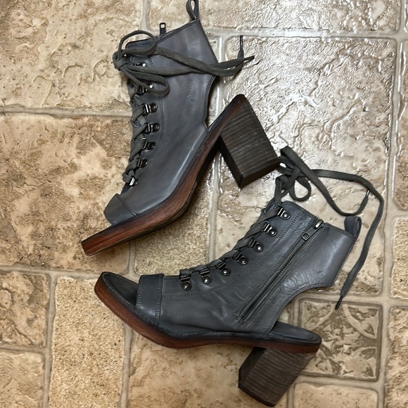 Free People City of Light leather booties - Picture 3 of 8